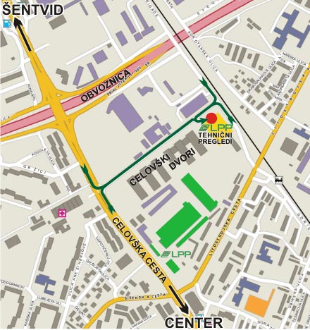 Prikaz lokacije na zemljevidu